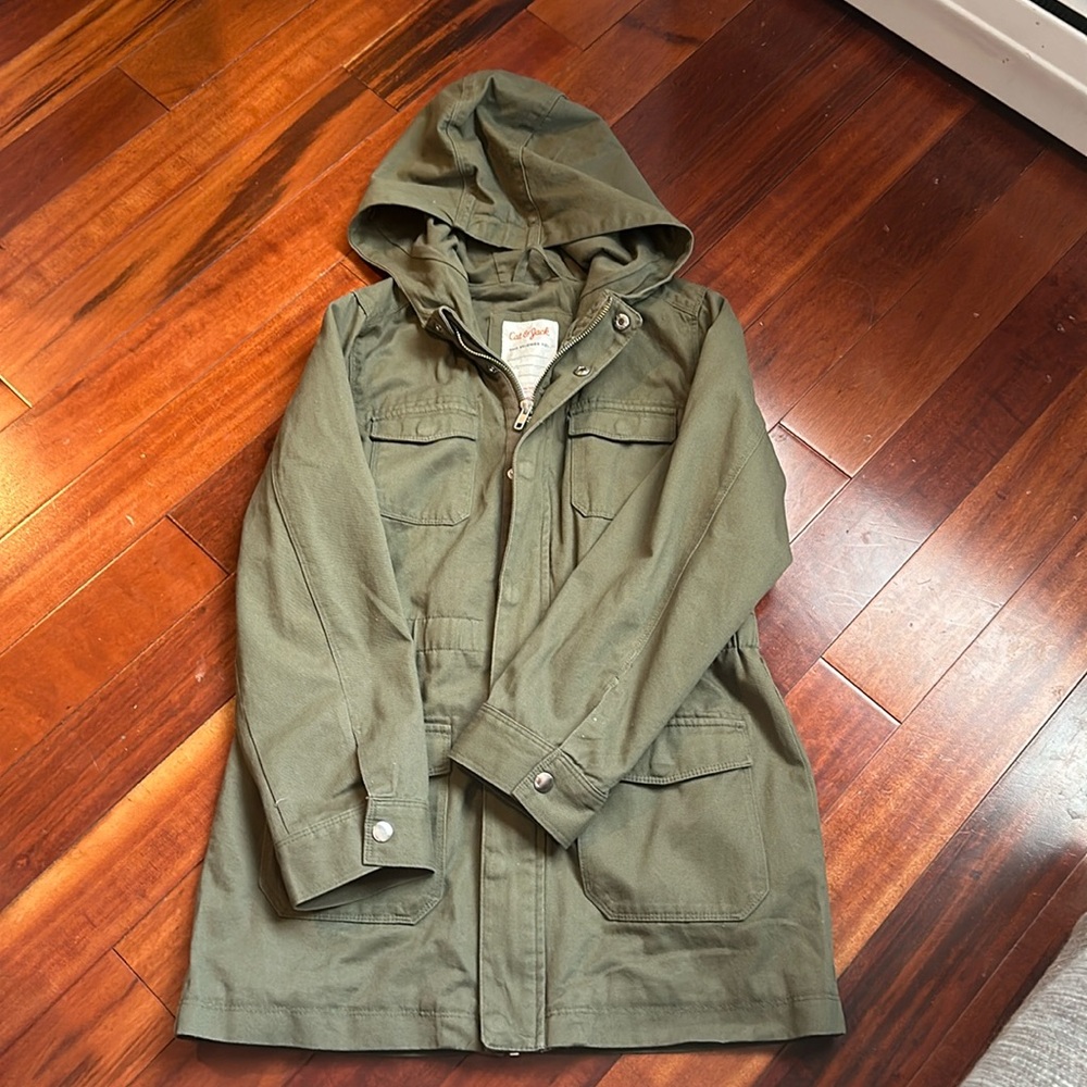 Girls 10/12 Cat & Jack Hooded Jacket